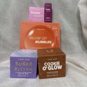 I Dew Care Skincare Set with Masks and Bubble Sheet